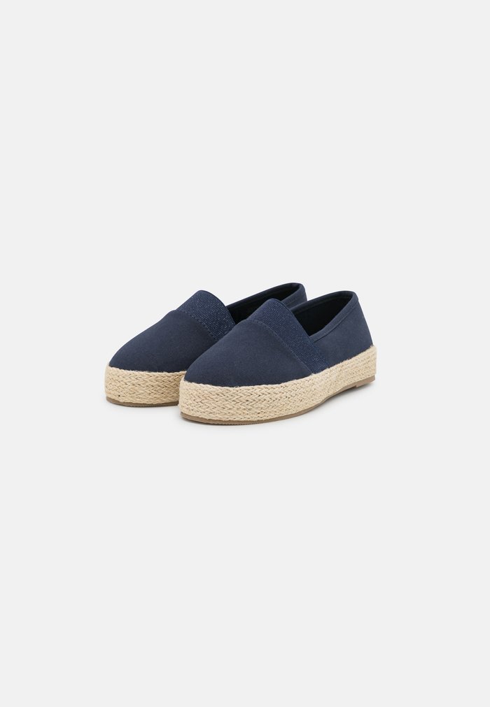 Chaussure Basse Anna Field Espadrillas Plates Slip on Bleu Foncé Femme | XGU-5070693